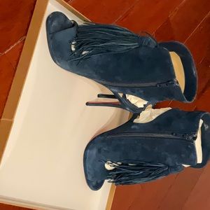 Christian Louboutin  OTOKA 120 Suede blue size 37